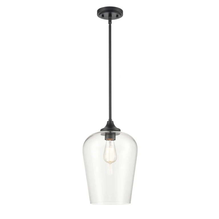 Millennium Ashford Mini Pendant in Matte Black