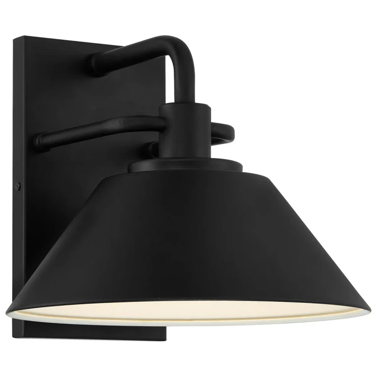 Black LED Outdoor Wall Mount from the Avalon Collection