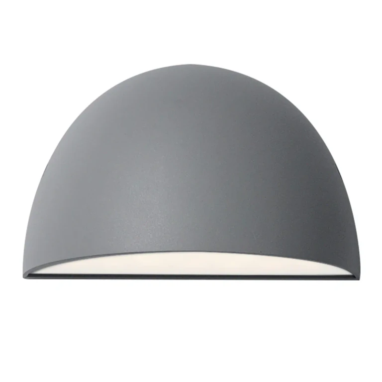 Silver LED Outdoor Wall Sconce from the Pathfinder Collection