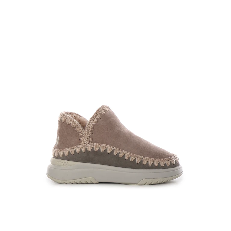 Mou Boots Beige Sheepskin - Women