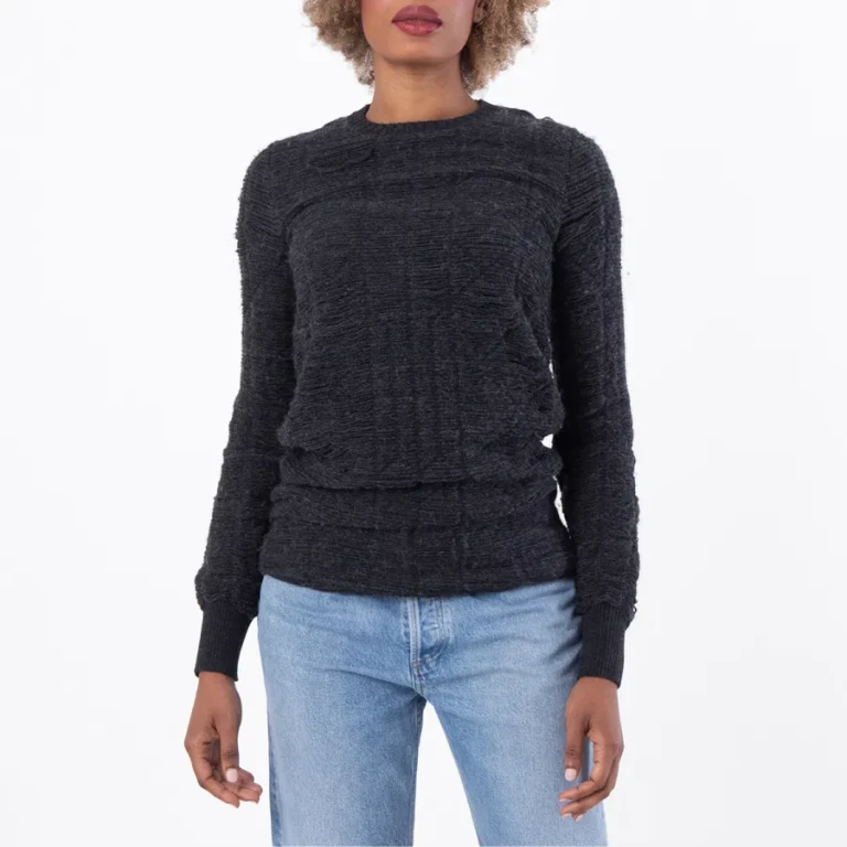 MM6 Maison Margiela Distressed Knit Sweater