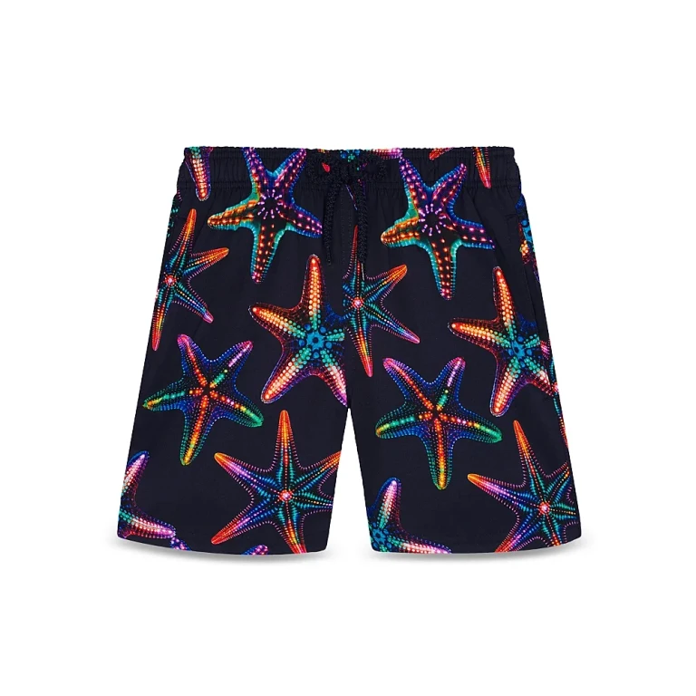 Vilebrequin Jirise Printed 4 Swim Trunks - Little Kid, Big Kid