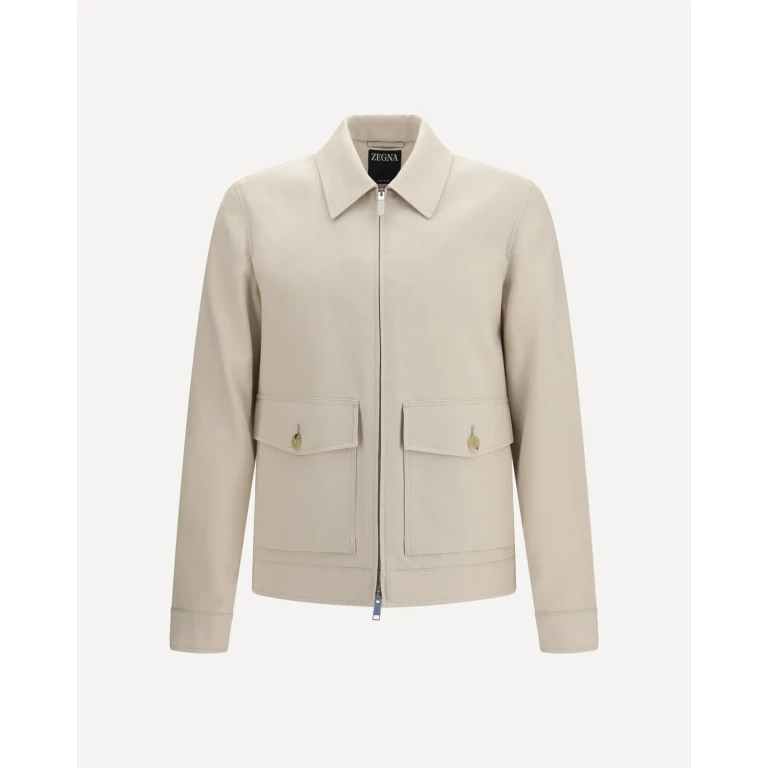 ZEGNA Oasi linen Jacket Male 52