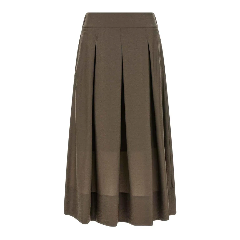 Peserico Jupe Midi - Marron