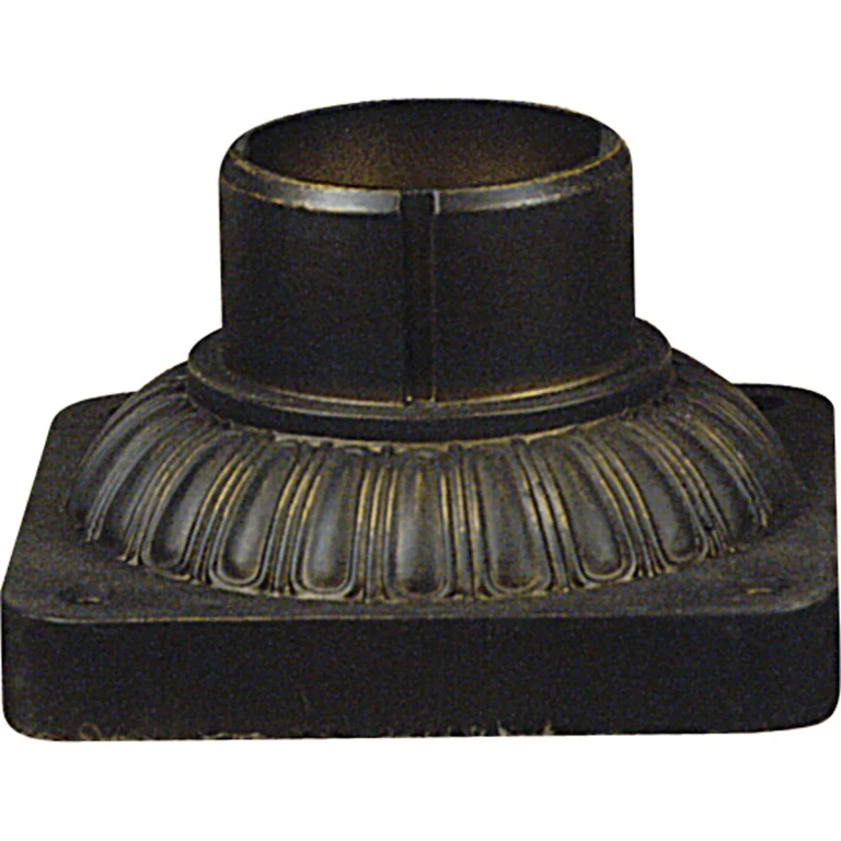 Quoizel 3-Light Outdoor Pier Mount in Medici Bronze