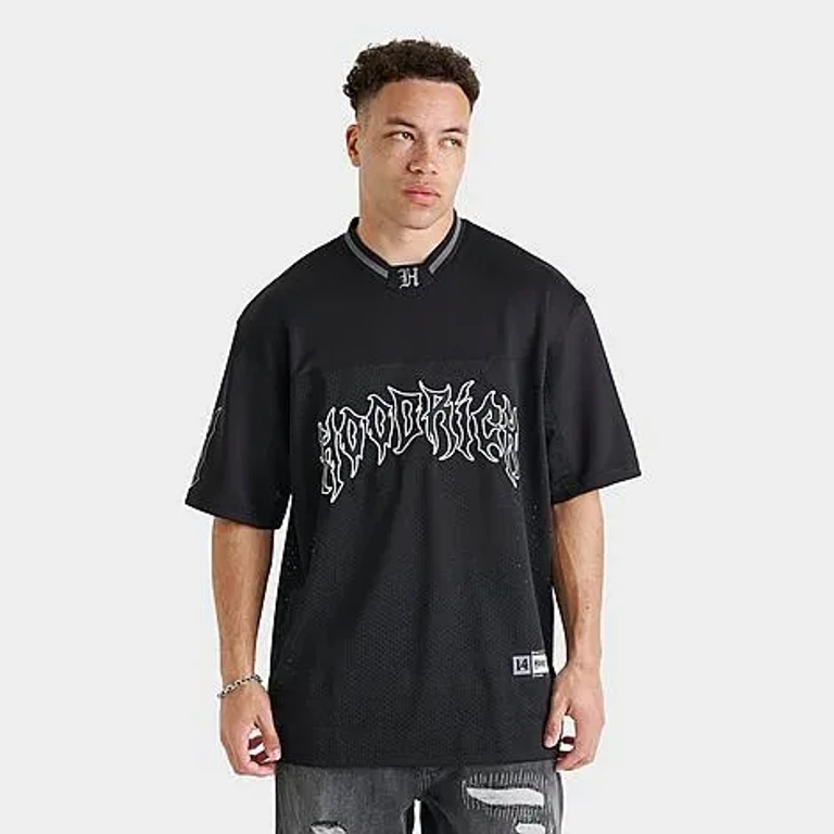 Hoodrich Men's Spectral Jersey in Black Size: Small