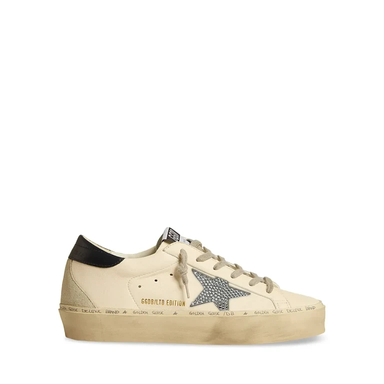 Golden Goose Women's Hi Star Leather Low Top Sneakers