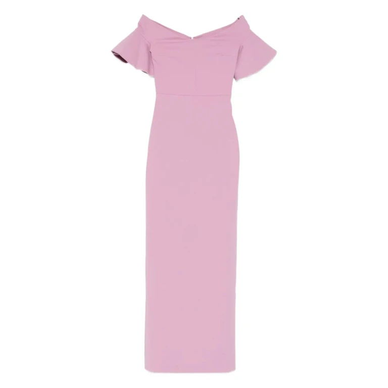 Solace London Maxi Robe - Couleur Chair