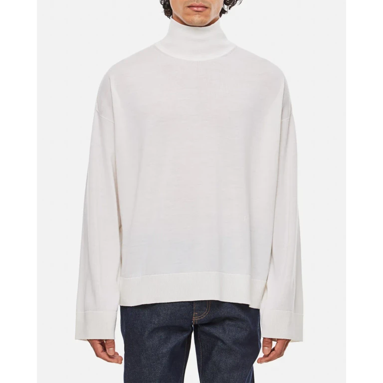 Bottega Veneta Herren Leichter Klassischer Wollpullover