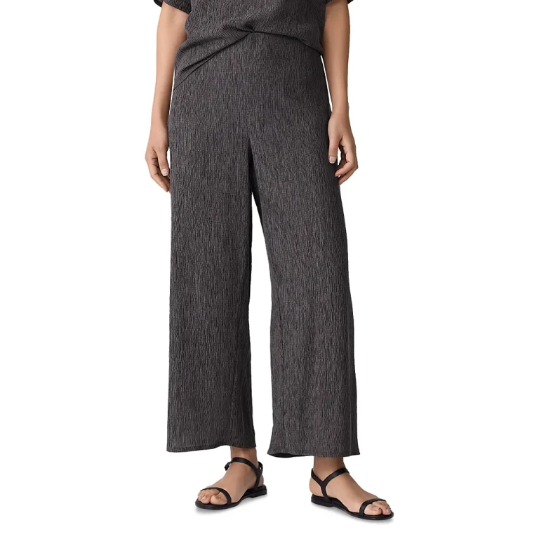 Eileen Fisher High Waist Ankle Pants