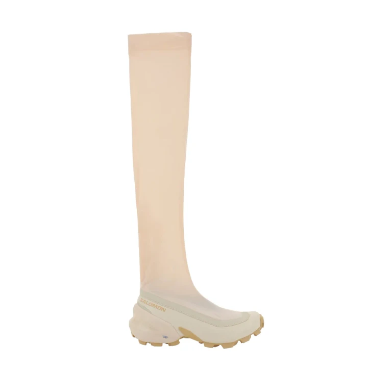 Stivaletti MM6 Maison Margiela Crosswader in maglia con suola lug