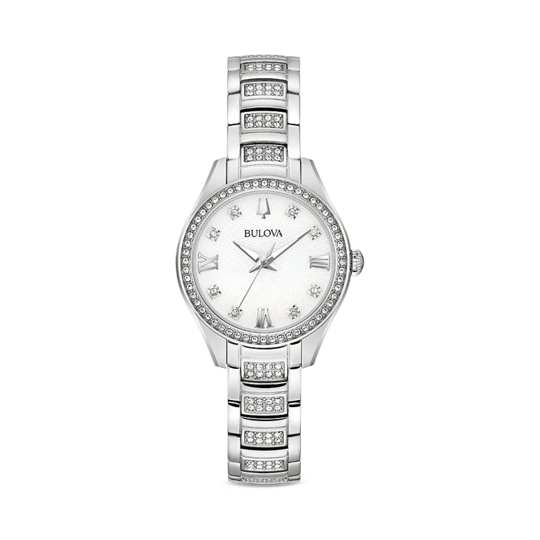 Bulova Crystal Watch, 28.5mm