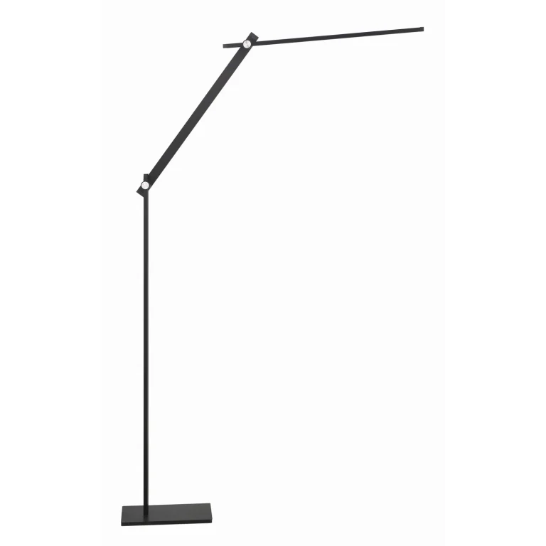 Anodized Brush Coal LED Floor Lamp from the Task Portables Collection