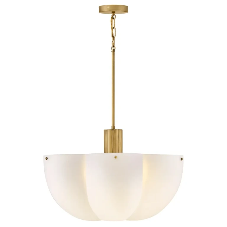 Heritage Brass LED Chandelier from the Becca Collection