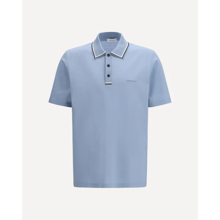 FERRAGAMO Cotton Polo Male S