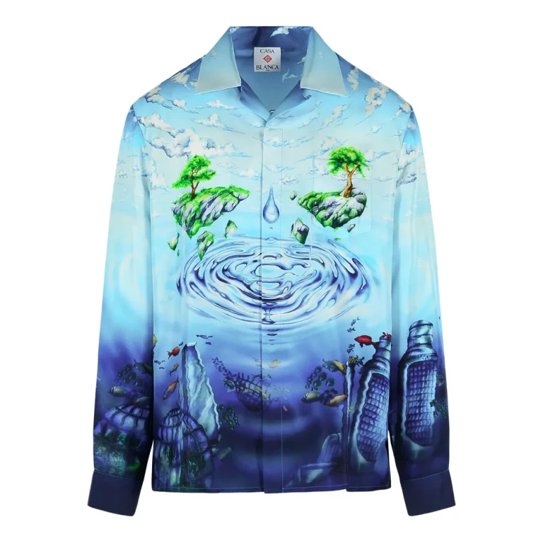 Casablanca Lost Atlantis Silk Shirt