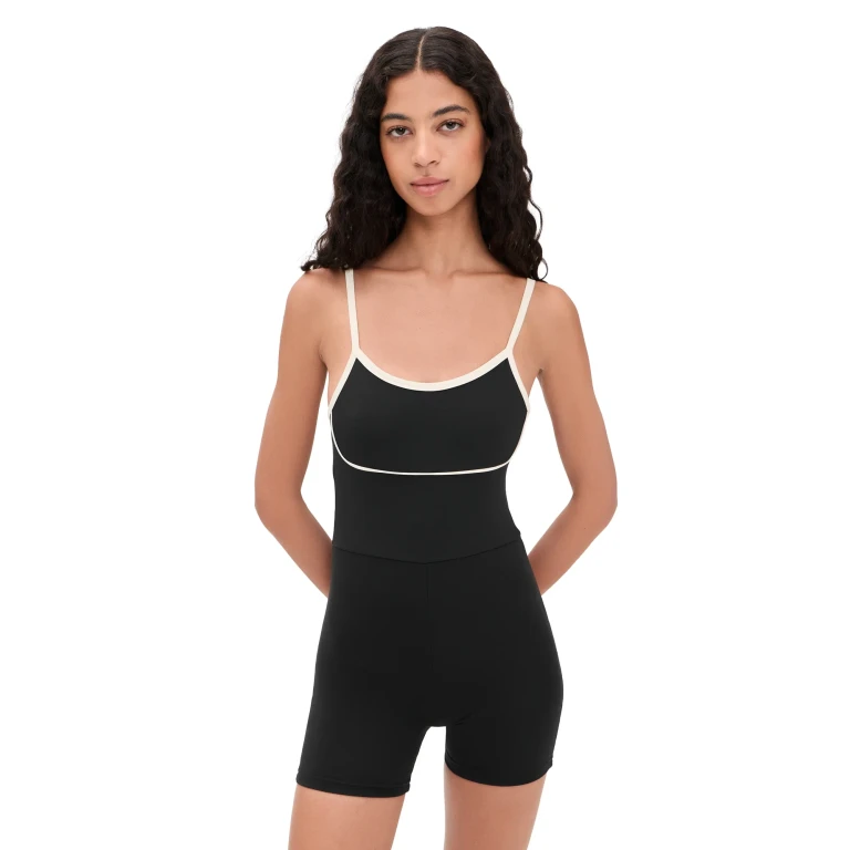 Strut This The Lyla Jumpsuit Black/Shell L