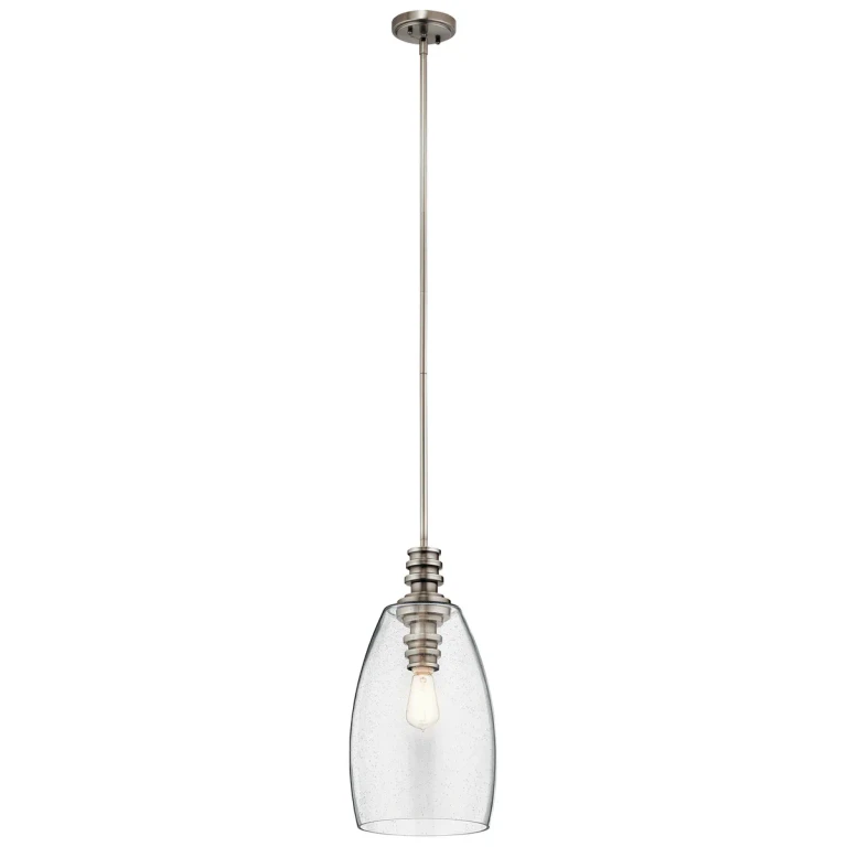 Lakum Pendant 1-Light in Classic Pewter