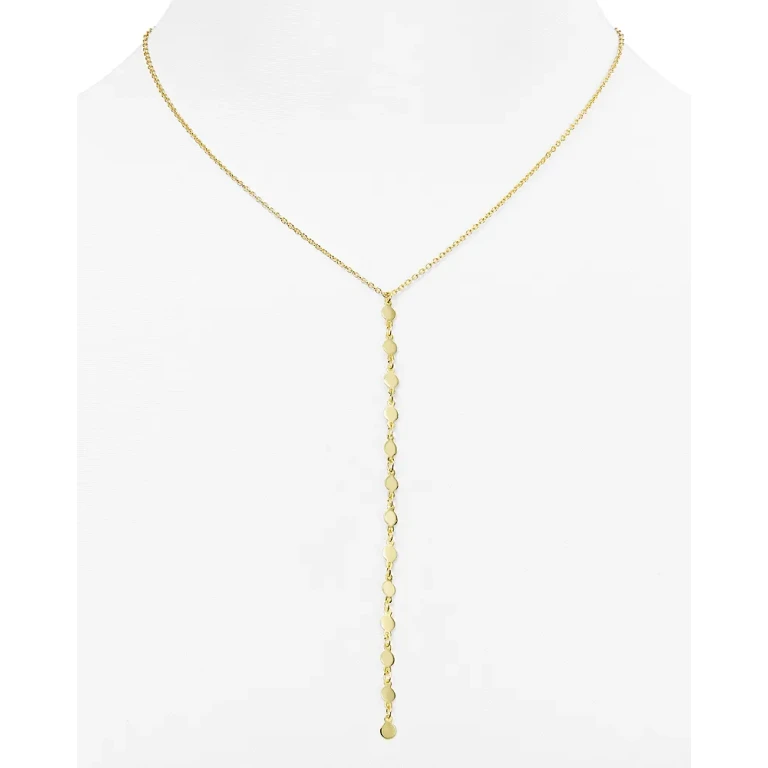 Argento Vivo Carmen Disc Y Necklace, 15.5
