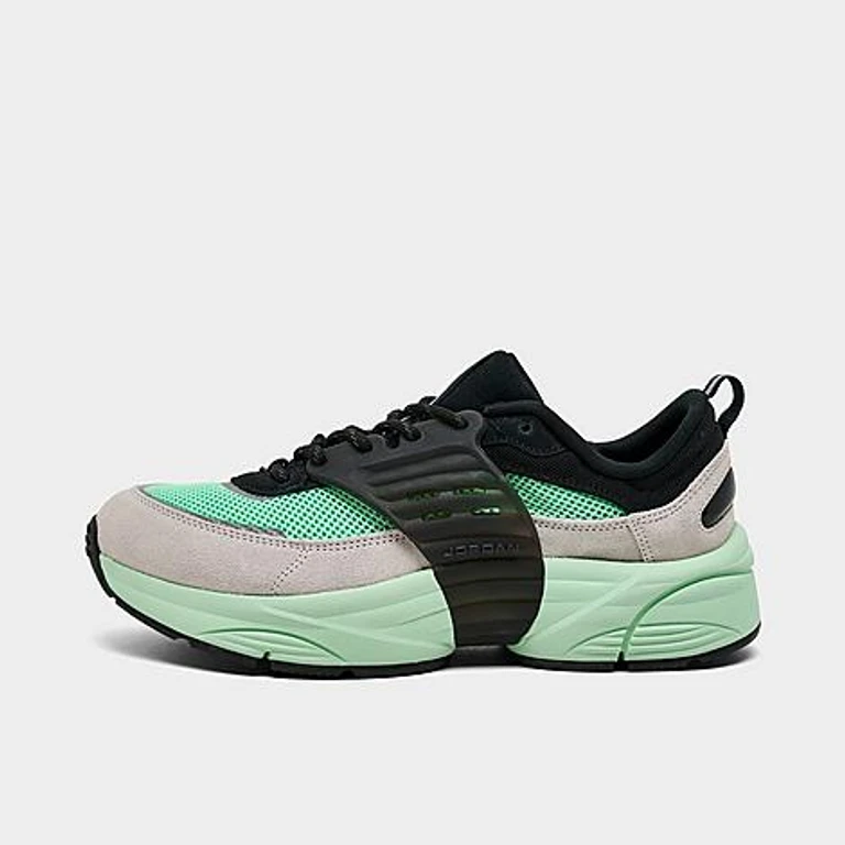 Jordan Men's Trunner O/S Casual Shoes in Black/Neutral Grey/Mint Foam Size: 7.5