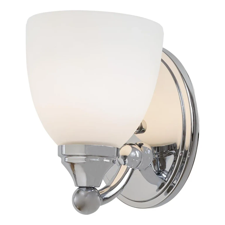 Chrome Bathroom Vanity Light from the Taylor Bath Collection