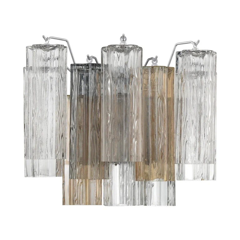 Addis 2-Light Wall Mount in Polished Chrome