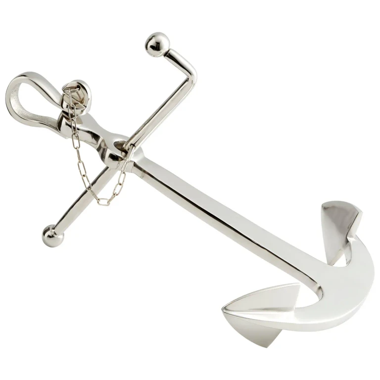 Anchors Aweigh Sculpture in Nickel