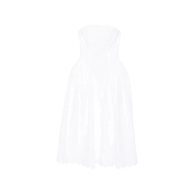 Simone Rocha Embroidered Midi Dress