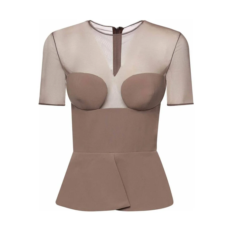 Nensi Dojaka Top - Gris