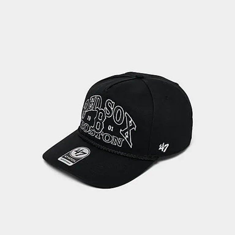 '47 Boston Red Sox MLB HITCH Snapback Hat in Black