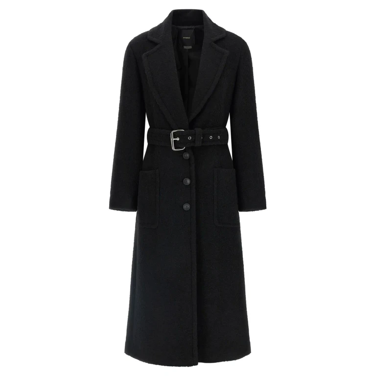 Pinko Manteau Long - Blanc