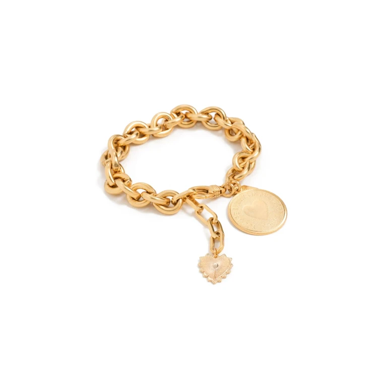 Elizabeth Cole Aldina Bracelet Gold One Size
