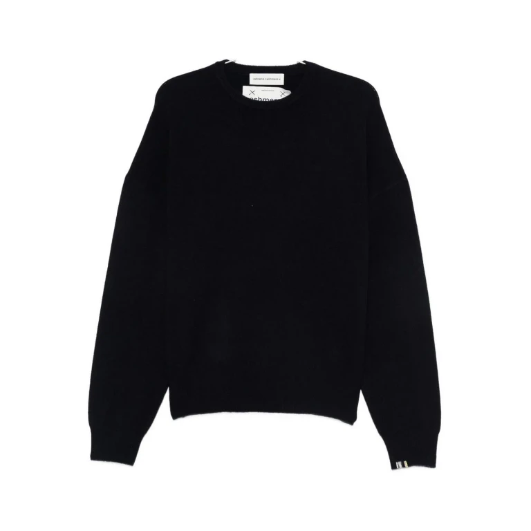 Extreme Cashmere Pull Col Rond - Bleu