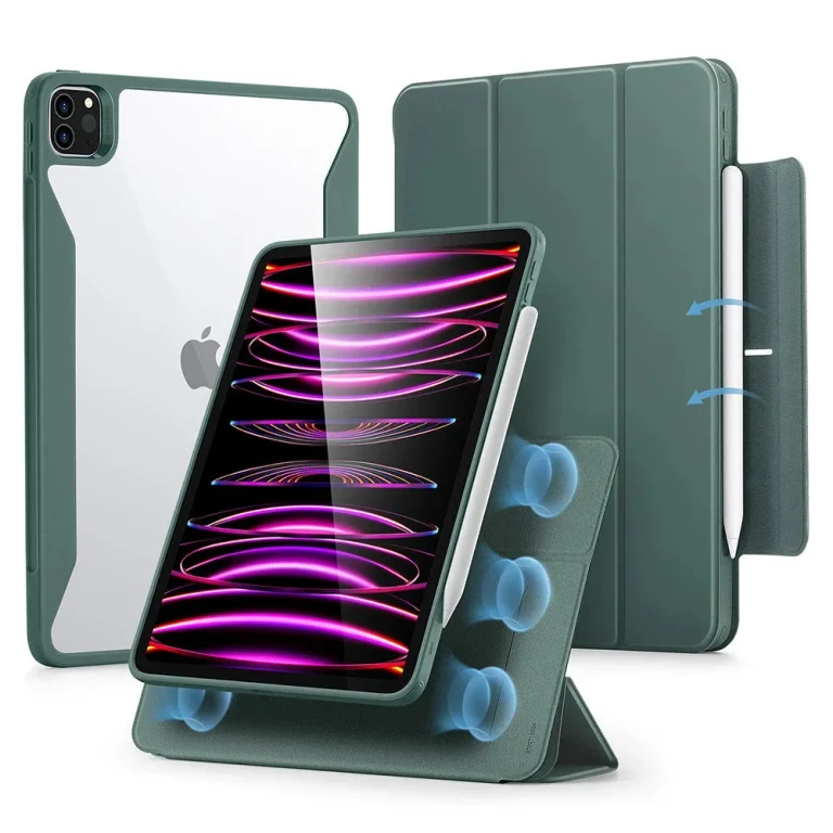 Funda ESR Rebound Hybrid 360 para iPad Pro 11 pulgadas (2022/2021) - Verde bosque
