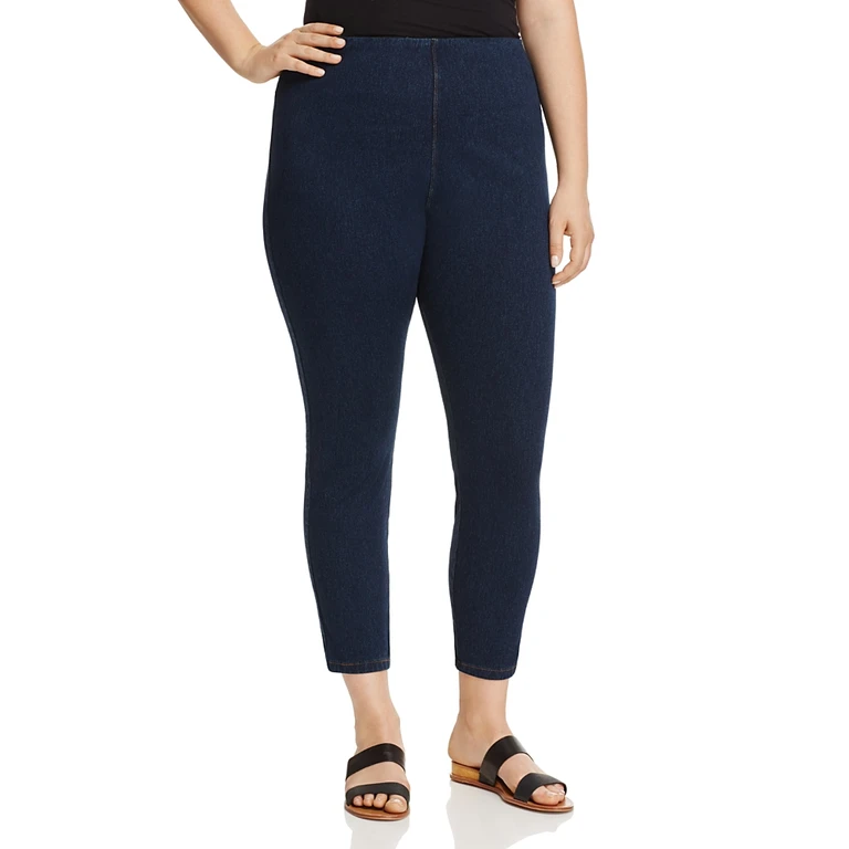 Lysse Plus Toothpick Crop Denim Leggings