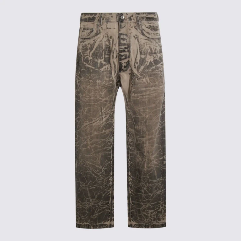 DRKSHDW Washed Black Cotton Geth Jeans