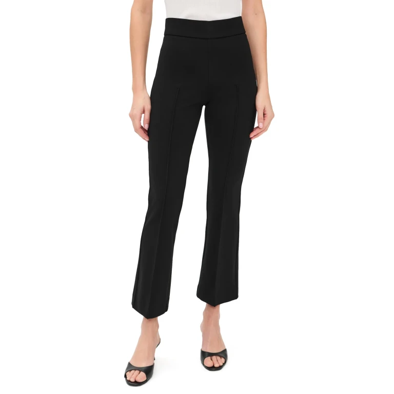 Good American Soft Stretch Ponte Kick Flare Pants