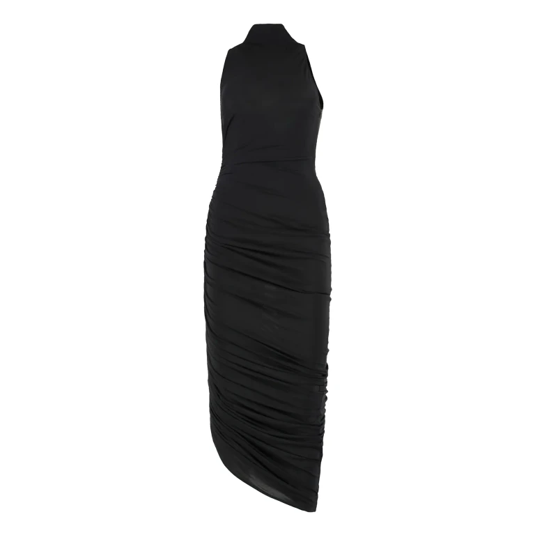 Jacquemus Robe Au Genou - Noir