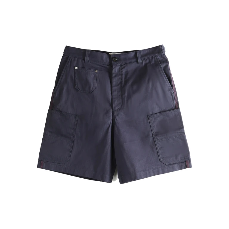 Givenchy Denim Shorts With Patch Pockets Blue - Men