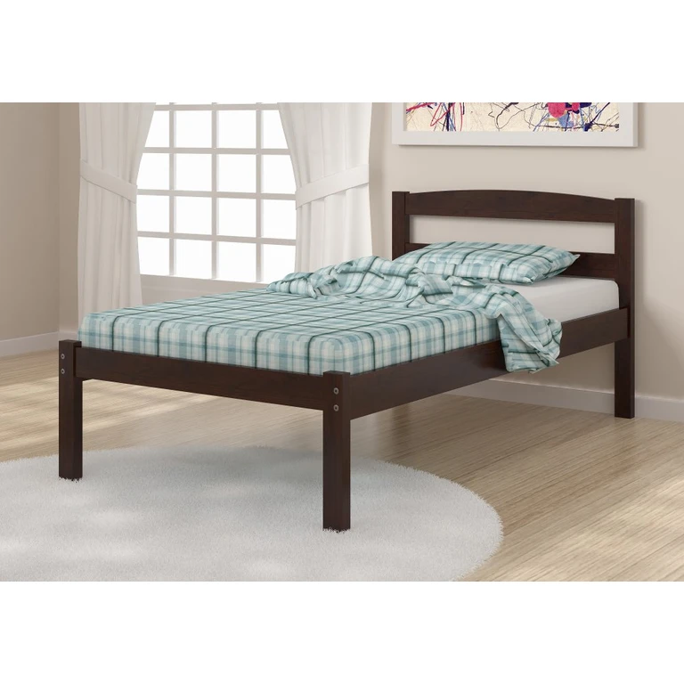 Sierra Dark Cappuccino Twin Bed