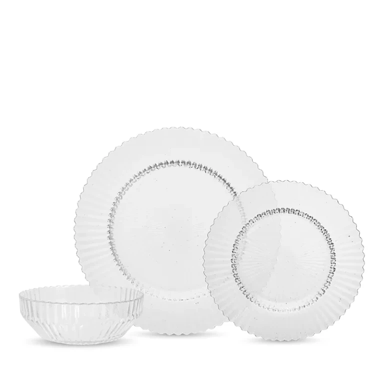 Fortessa Archie Clear 12 Piece Dinnerware Set