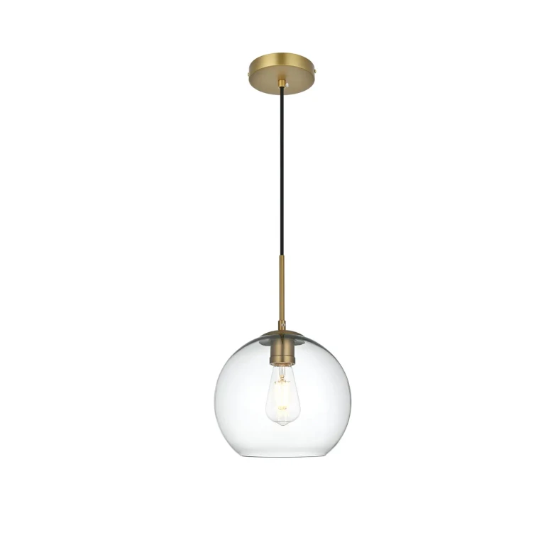 Satin Gold Pendant from the Baxter Collection