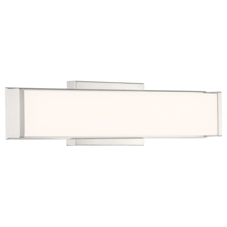 Access Citi Bathroom Vanity Light in Brushed Steel - 62570LEDD-BS/ACR