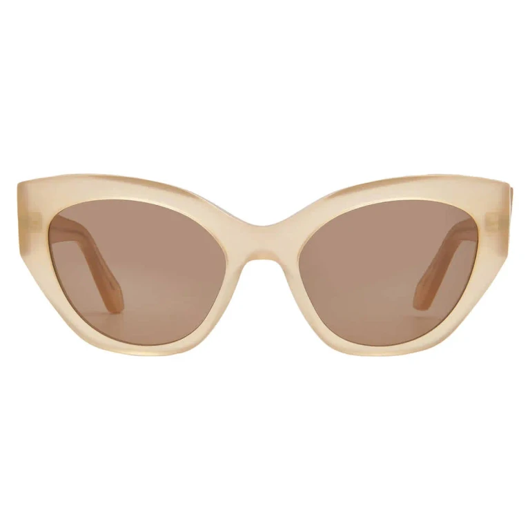 Ferragamo Brown Cat Eye Ladies Sunglasses SF1107S 708 55