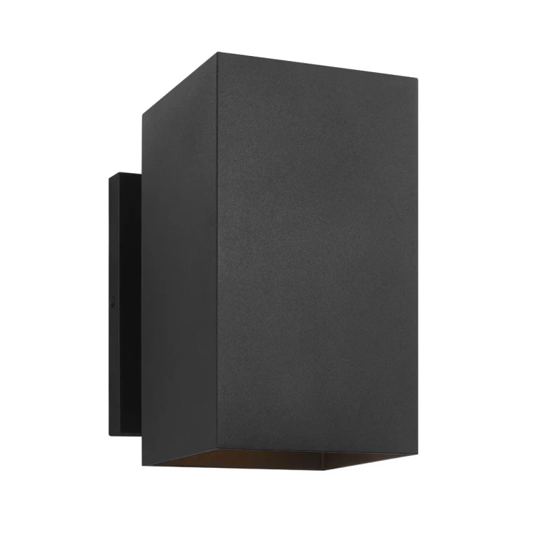 Textured Black Wall Lantern from the Pohl Collection