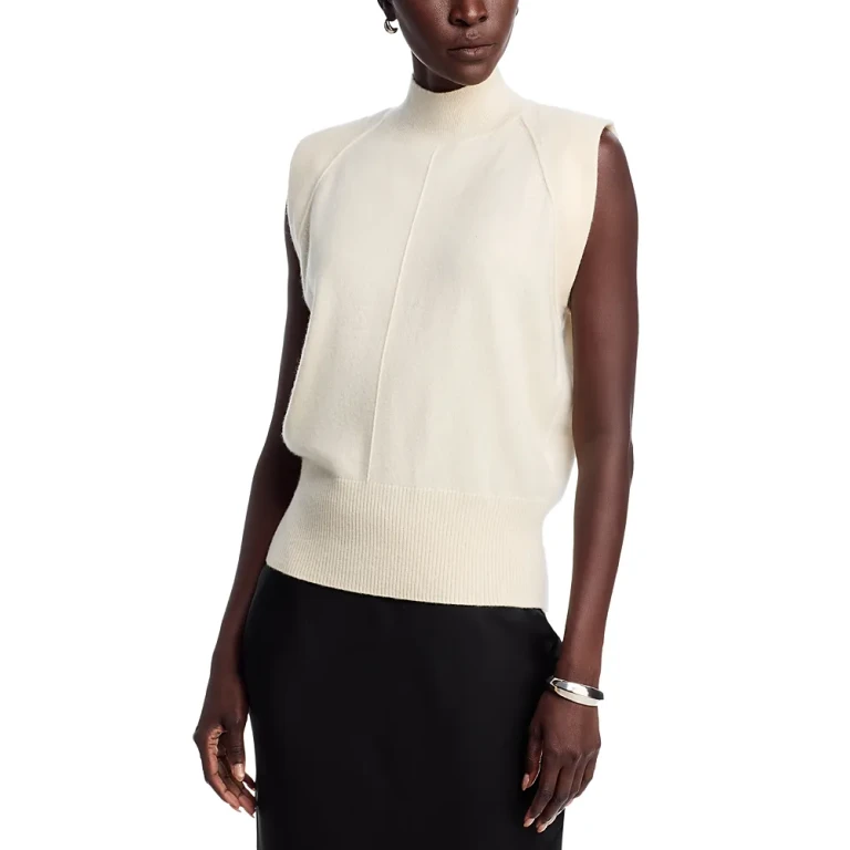 Boss Futrani Sleeveless Cashmere Sweater