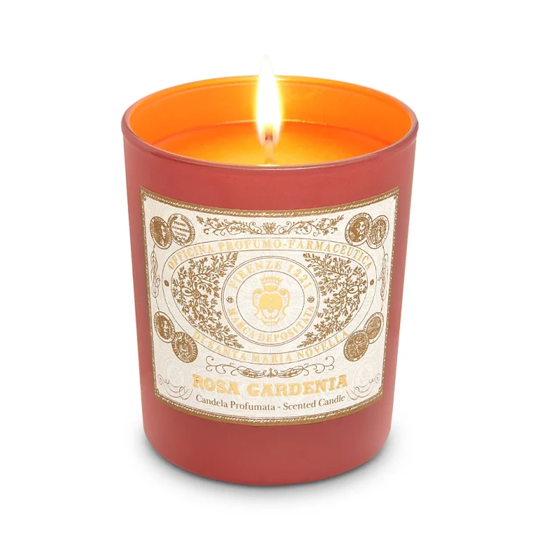 Candela profumata Santa Maria Novella Rosa Gardenia