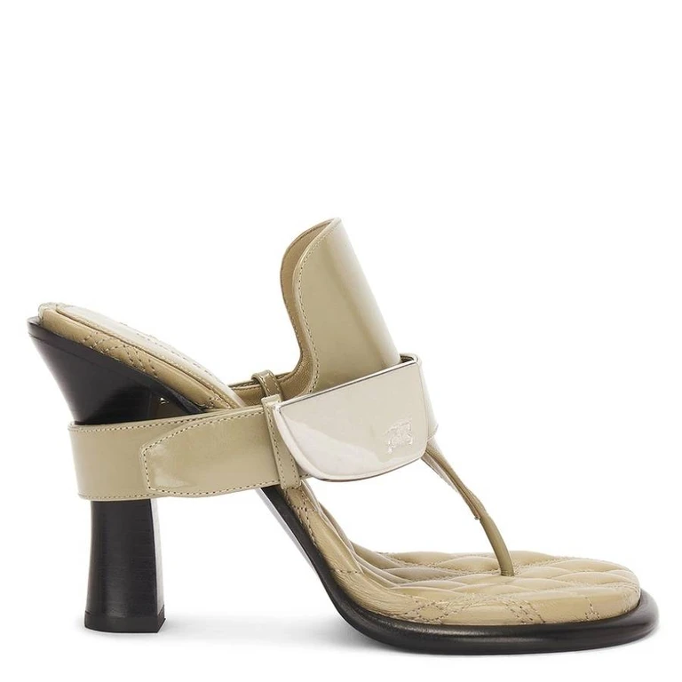Burberry Bay EKD Heeled Sandals