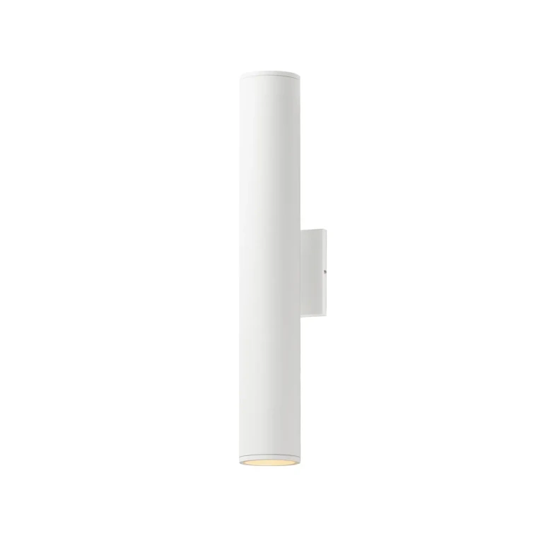 White LED Outdoor Wall Sconce from the Caldera Collection