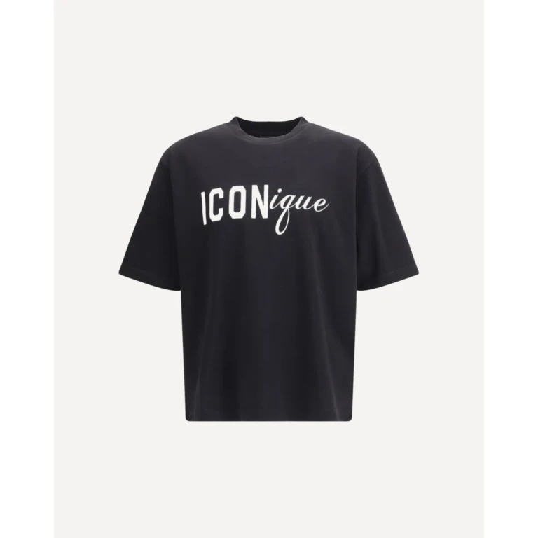 T-shirt DSQUARED2 pour homme en coton avec imprimé Icon - Taille S